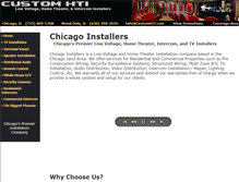 Tablet Screenshot of chicago-installers.com